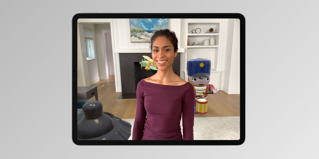 AR: Utvidet virkelighet visker ut skillet mellom syntetisk og autentisk (Foto: Apple) AR: Utvidet virkelighet visker ut skillet mellom syntetisk og autentisk (Foto: Apple)
