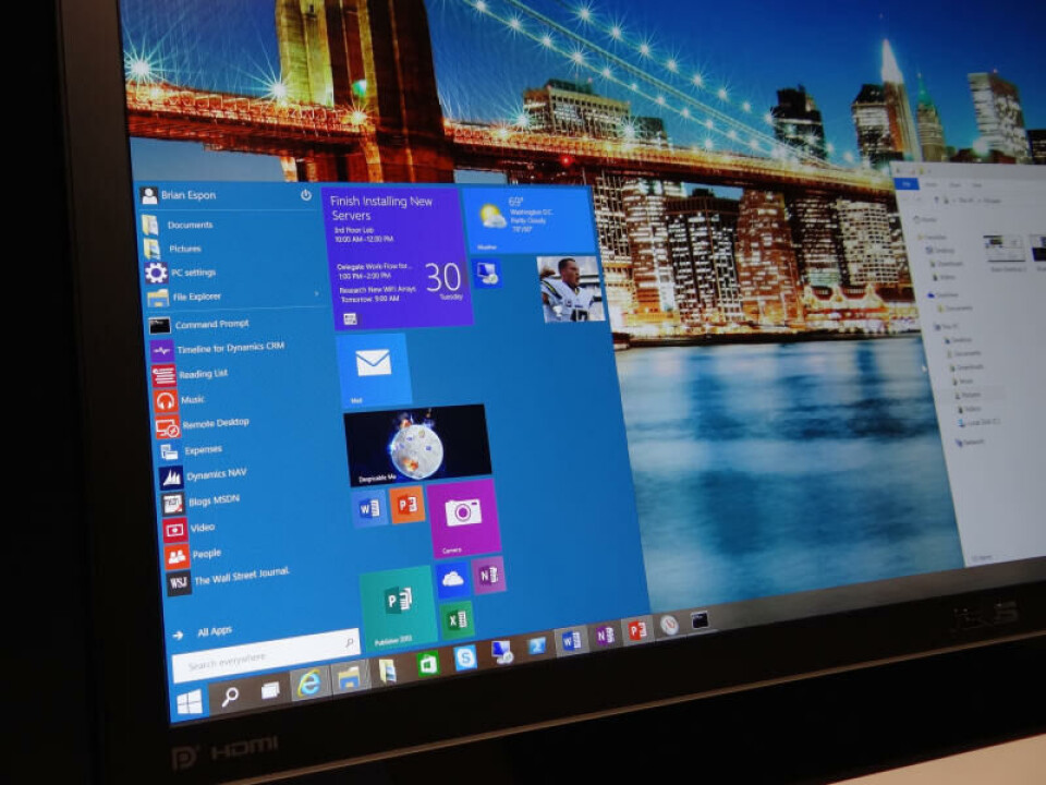Oppdatering av Windows 10 kommer i mai