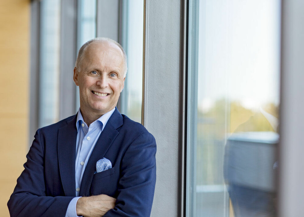 FORNØYD: Kimmo Alkio, CEO i Tietoevry er glad for samarbeidet med Microsoft. (Foto: Tieto)