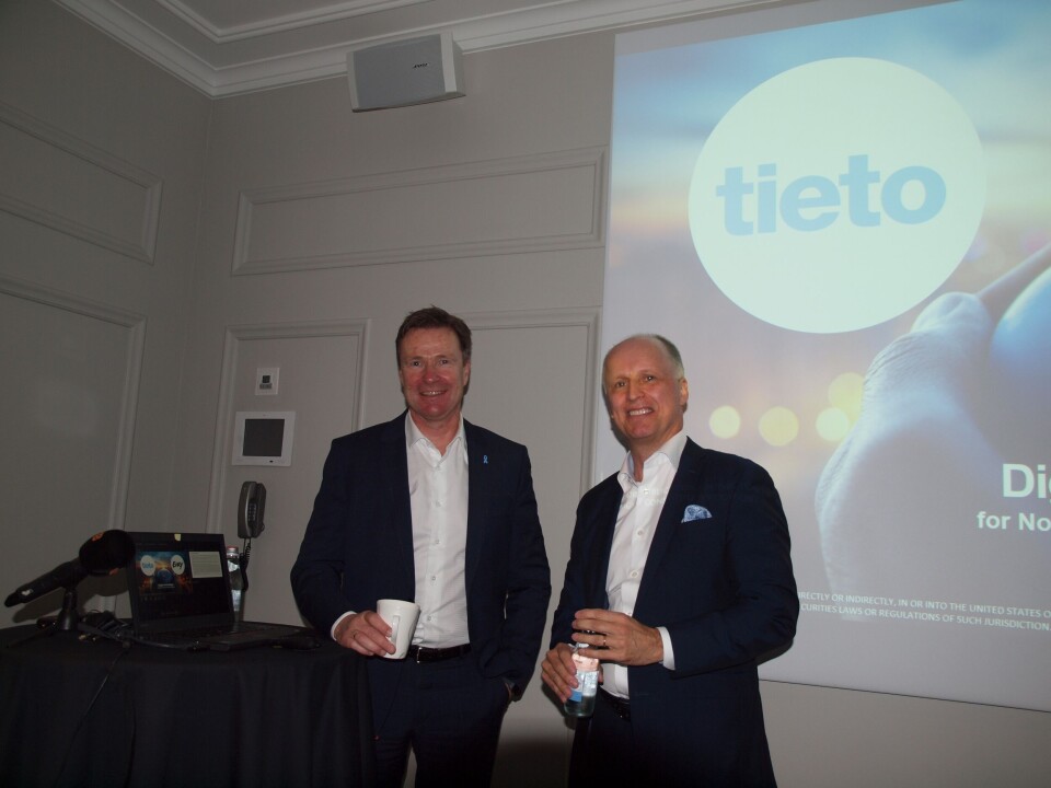 INNHOLDSRIKT KVARTAL: Tieto og Evry kunngjorde i juni en fusjonsavtale, likevel er det kanskje overgangen til ny driftsmodell som har hatt den største effekten på Tietos resultater i andre kvartal. (Foto: Stine Marie Hagen) INNHOLDSRIKT KVARTAL: Tieto og Evry kunngjorde i juni en fusjonsavtale, likevel er det kanskje overgangen til ny driftsmodell som har hatt den største effekten på Tietos resultater i andre kvartal. (Foto: Stine Marie Hagen)