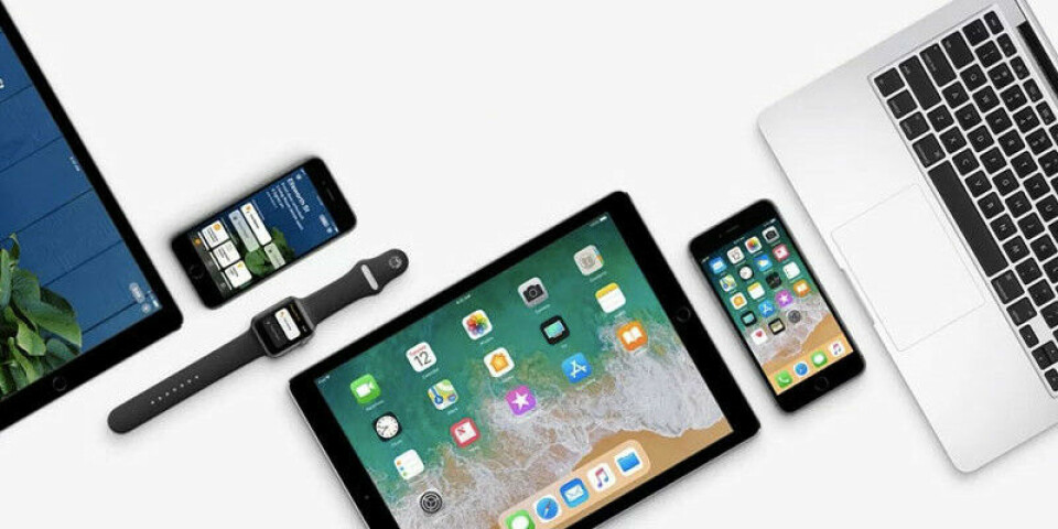 IOS: Nytt OS for både iPhone, iPad, Apple Watch og Apple TV. (Foto: Apple)