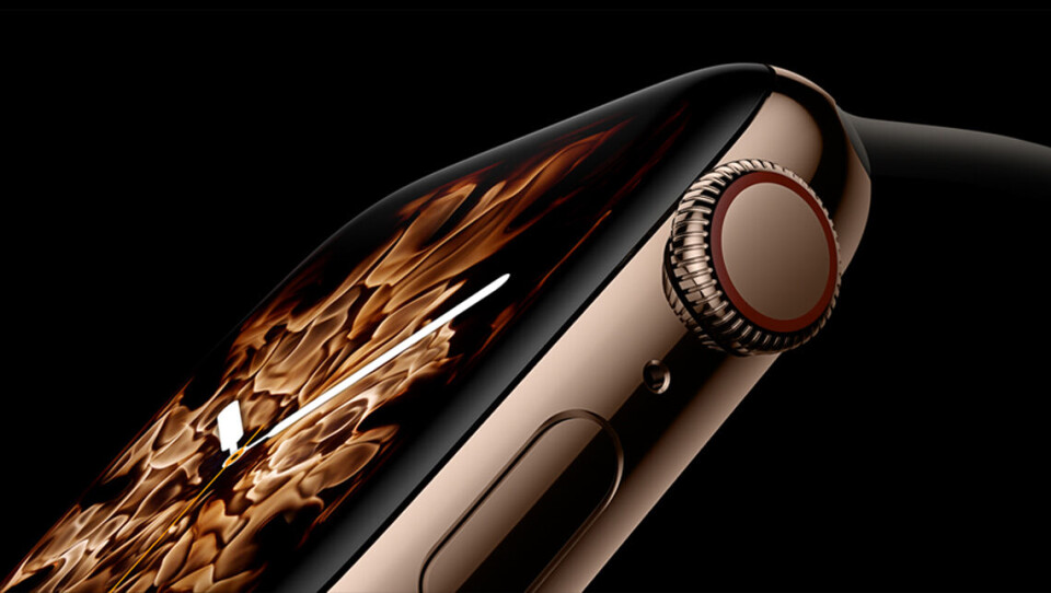 AW4: Rustfritt gull som ny farge i 2018. (Foto: Apple)