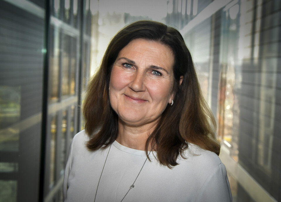 Vegdirektør Ingrid Dahl Hovland syntes det var stas å få Bedre stat prisen. (Foto: Knut Opeide, Statens vegvesen) Vegdirektør Ingrid Dahl Hovland syntes det var stas å få Bedre stat prisen. (Foto: Knut Opeide, Statens vegvesen)