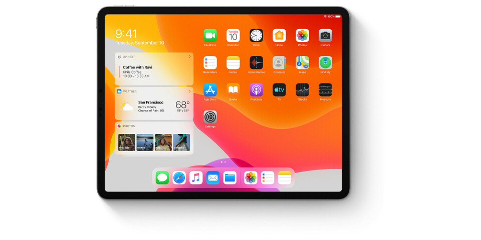 iOS: Versjon 13 blir også til ipadOS om litt. (Foto: Apple)
