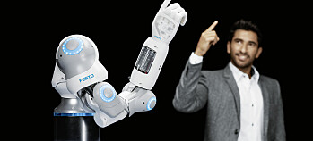 Robothånd med AI