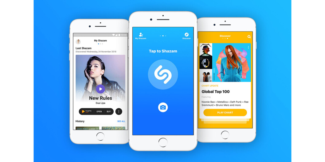 ZAM: 400 millioner dollar, reklameinntekter sløyfes. (Foto: Shazam/Apple) ZAM: 400 millioner dollar, reklameinntekter sløyfes. (Foto: Shazam/Apple)