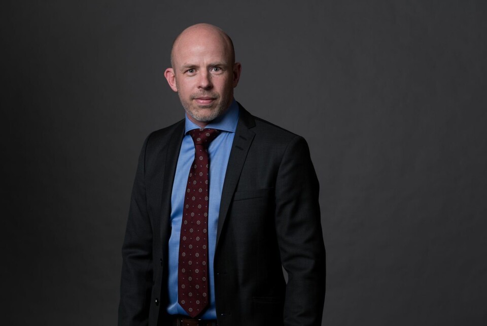 DDOS: Richard Kullenberg, Nordensjef for Link11 forteller hvordan de fleste DDOS-angrep faller inn under to hovedkategorier og hvordan man forsvarer seg mot dem. Foto: Link11