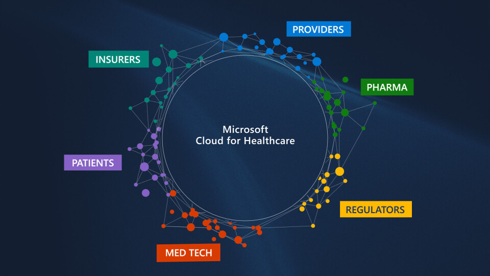 SPESIFIKK: Microsoft lanserte i fjor en egen skyløsning for helsetjenestene, nå kommer det flere bransjetilpasninger i skyen. (Foto: Microsoft). SPESIFIKK: Microsoft lanserte i fjor en egen skyløsning for helsetjenestene, nå kommer det flere bransjetilpasninger i skyen. (Foto: Microsoft).