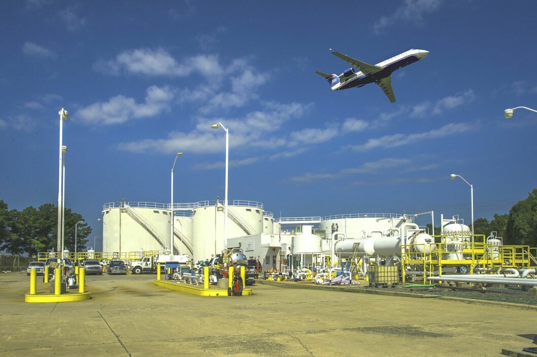DIREKTE: Colonial Pipeline leverer blant annet drivstoff direkte til syv flyplasser. (Foto: Colonial Pipeline).