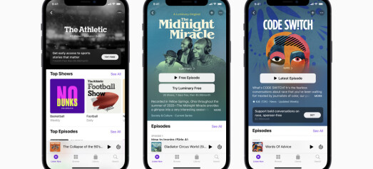 Apple åpner for podcast-betaling