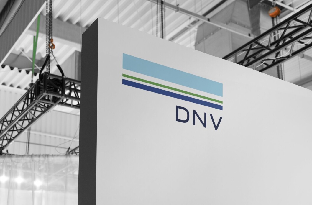 DNV: I forbindelse med navneskiftet er det også utarbeidet en ny logo.
Foto: DNV DNV: I forbindelse med navneskiftet er det også utarbeidet en ny logo.
Foto: DNV