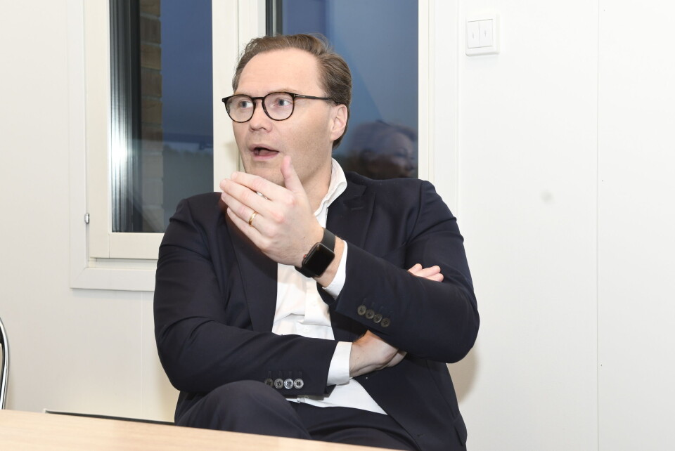 FORNØYD: Jens Middborg, administrerende direktør i Capgemini Norge, er glad for fortsatt tillit i Norges største selskap, Equinor. (Foto: Ahlert Hysing) FORNØYD: Jens Middborg, administrerende direktør i Capgemini Norge, er glad for fortsatt tillit i Norges største selskap, Equinor. (Foto: Ahlert Hysing)