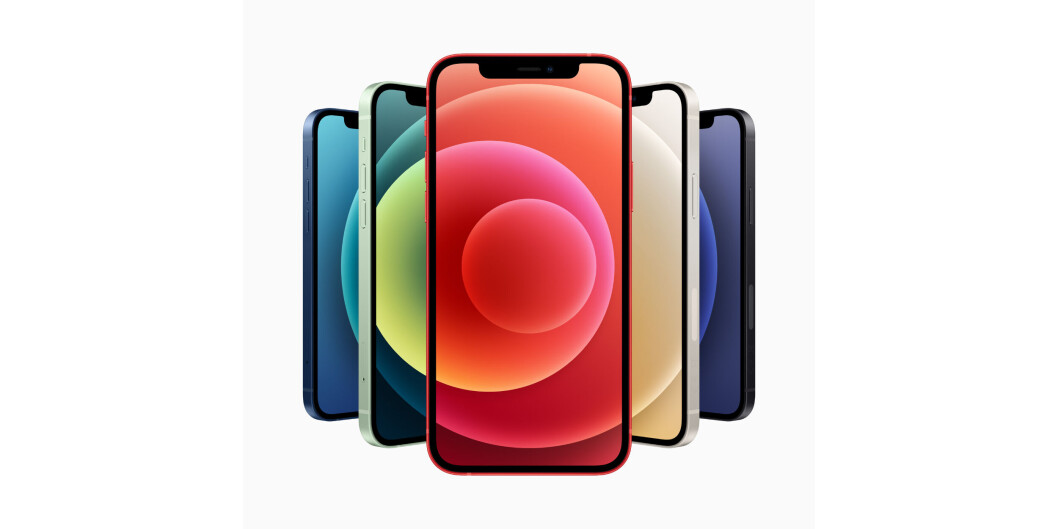 i12: Fem farger, også for en god sak (Foto: Apple) i12: Fem farger, også for en god sak (Foto: Apple)