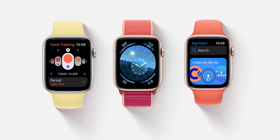 WOS: Nye apper, nye urskiver, ny funksjonalitet (Foto: Apple)