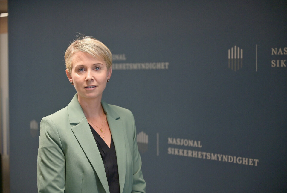 DET UFORUTSIGBARE: Direktør Sofie Nystrøm i Nasjonal sikkerhetsmyndighet (NSM) mener det siste året har vist oss at det utenkelige faktisk kan skje. (Foto: Stig Øyvann)
