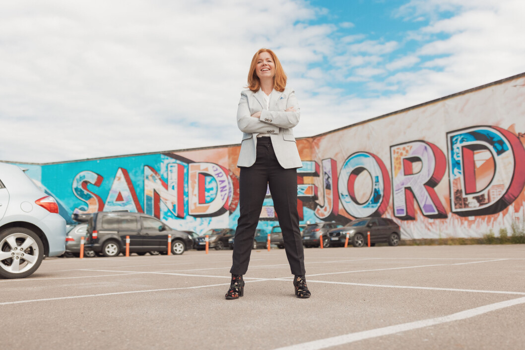 SATSER I SANDEFJORD: – Skal vi være best i regionen må vi ansatte de beste konsulentene. Capgemini vil bli en svært attraktiv arbeidsgiver i regionen fremover, sier Kristine Stiansen Neset i Capgemini. (Foto: Oda Hveem) SATSER I SANDEFJORD: – Skal vi være best i regionen må vi ansatte de beste konsulentene. Capgemini vil bli en svært attraktiv arbeidsgiver i regionen fremover, sier Kristine Stiansen Neset i Capgemini. (Foto: Oda Hveem)