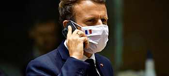 Frankrikes president Macrons nummer funnet på liste fra Pegasus