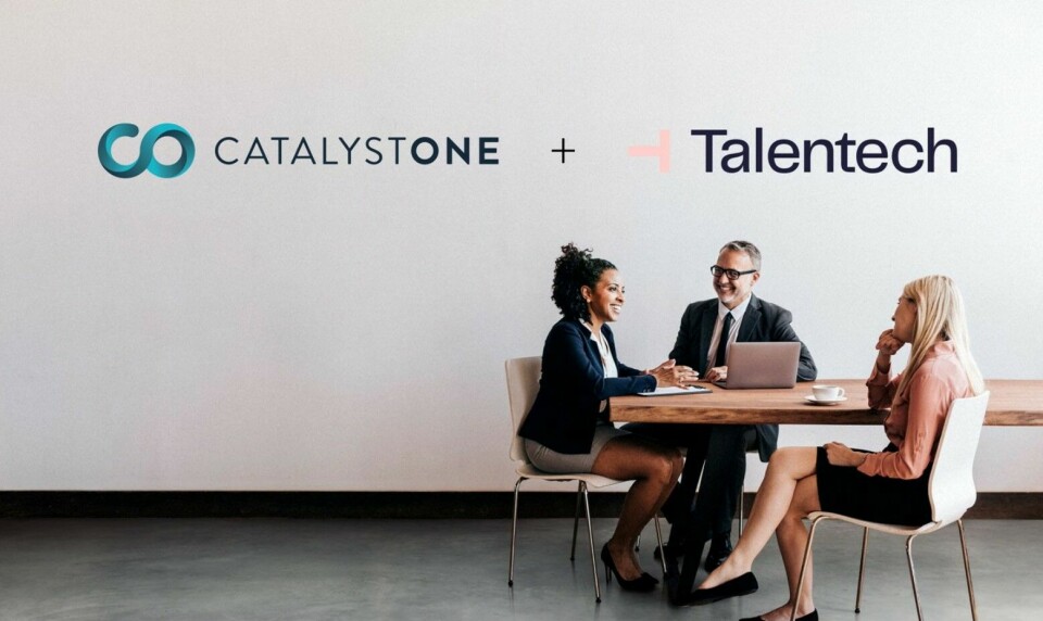 SAMMEN: Integrasjonen vil legge til rette for direkte import av kandidater fra Talentechs tre rekrutteringsløsninger til CatalystOnes HR-system. (Foto: Catalyustone)