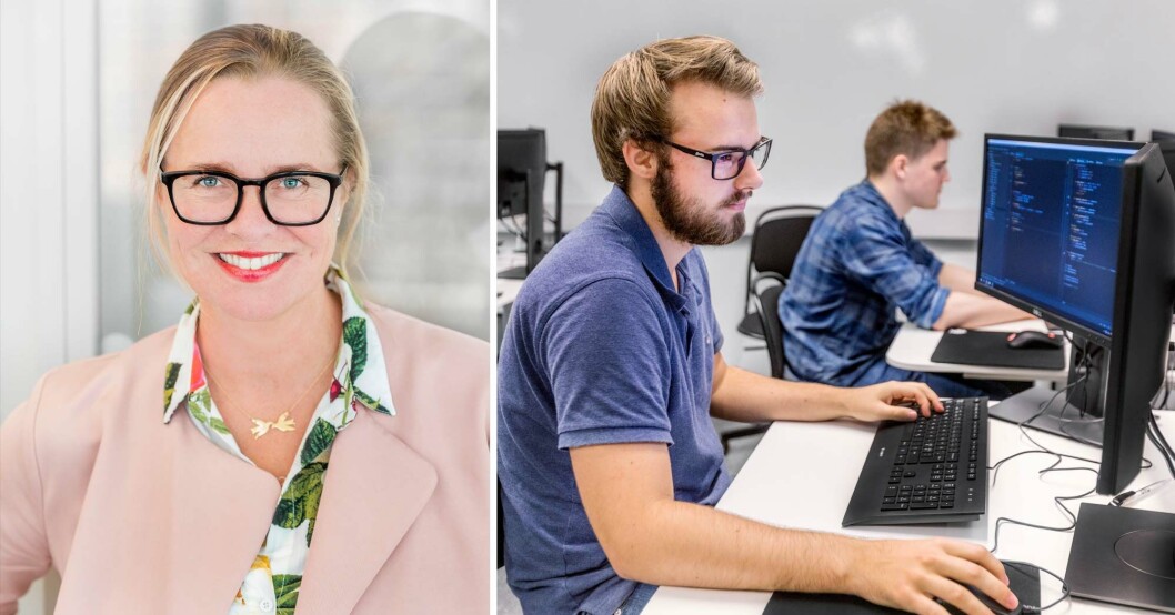 STOLT: Beathe Due, pro-rektor i Noroff, forteller at de er svært stolt over å kunne tilby en bachelor i Cyber Security (Foto: Jeanette L. Bækkevold) STOLT: Beathe Due, pro-rektor i Noroff, forteller at de er svært stolt over å kunne tilby en bachelor i Cyber Security (Foto: Jeanette L. Bækkevold)