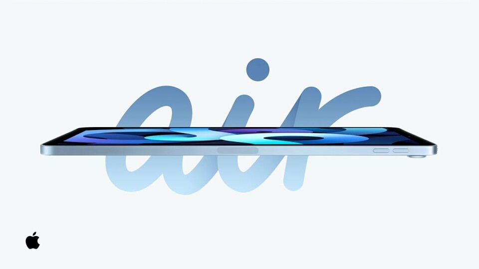 AIR: Ny iPad Air basert på iPad Pro-designet (Foto: Apple) AIR: Ny iPad Air basert på iPad Pro-designet (Foto: Apple)