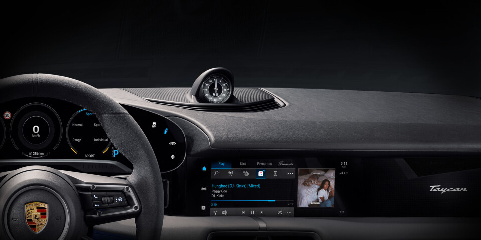 BIL: Apple Music uten telefonkobling (Foto: Porsche) BIL: Apple Music uten telefonkobling (Foto: Porsche)