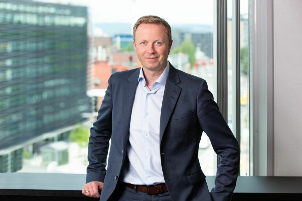 KJØPER: Administrerende direktør Terje Kjøs i Banqsoft kjøper i Danmark.