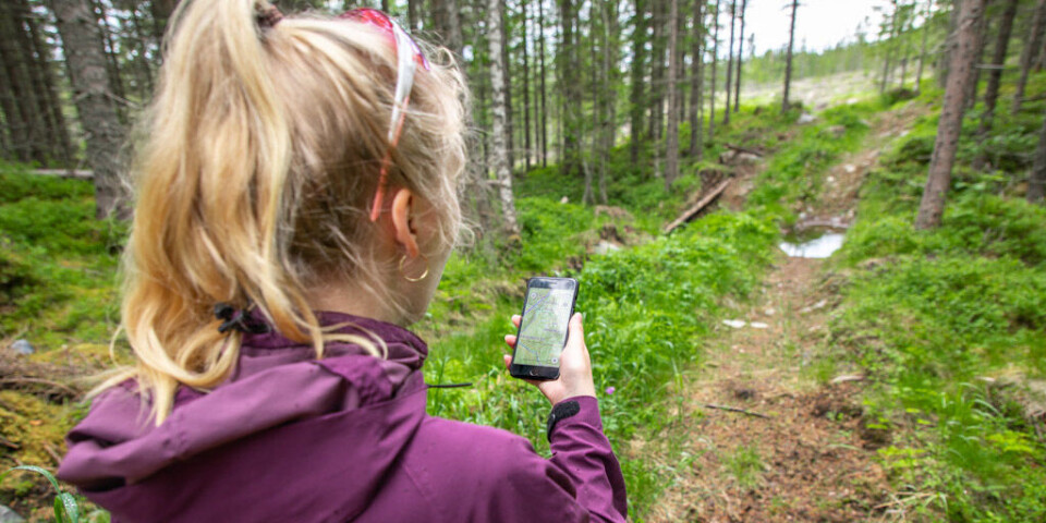 GPS: Hvor er du? Her er jeg! (Foto: Statens Kartverk) GPS: Hvor er du? Her er jeg! (Foto: Statens Kartverk)