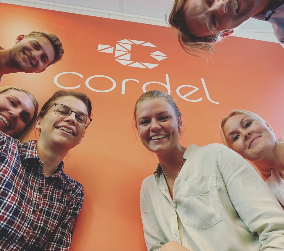 ØNSKER MANGFOLD: Programvareselskapet Cordel snakker ikke om menn og kvinner på arbeidsplassen. De snakker heller om medarbeidere og kolleger. (Foto: Cordel)