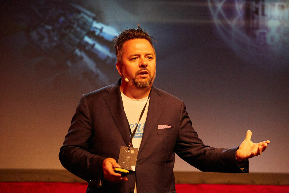 FREMTIDEN: – Samfunnet har på kort tid blitt langt mer digitalt. 90 prosent av de
448.000 ansatte i TCS er på hjemmekontor, og dette er trolig veien videre, sier futurist i TCS Gøran
Karlsson.
Foto: TCS Norge FREMTIDEN: – Samfunnet har på kort tid blitt langt mer digitalt. 90 prosent av de
448.000 ansatte i TCS er på hjemmekontor, og dette er trolig veien videre, sier futurist i TCS Gøran
Karlsson.
Foto: TCS Norge