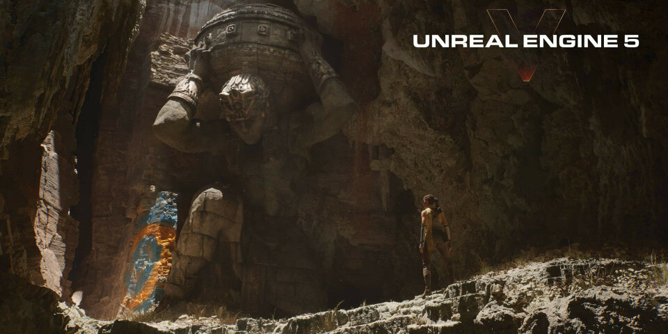 UE5: Sanntids-effekter fra en annen verden (Foto: Unreal) UE5: Sanntids-effekter fra en annen verden (Foto: Unreal)