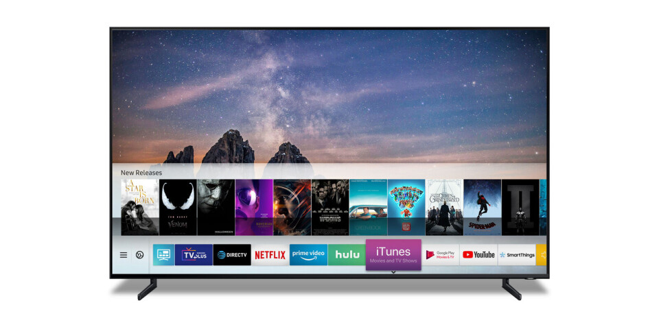 CES: Innebygget multimedia fra Apple i smart-tv. (Foto: Samsung) CES: Innebygget multimedia fra Apple i smart-tv. (Foto: Samsung)