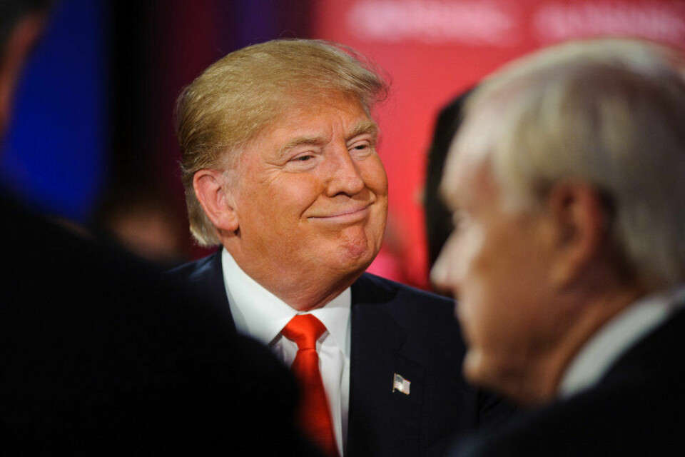 UTESTENGT: Tidligere president Donald Trump. (Foto: Tim Hiatt/MSNBC)