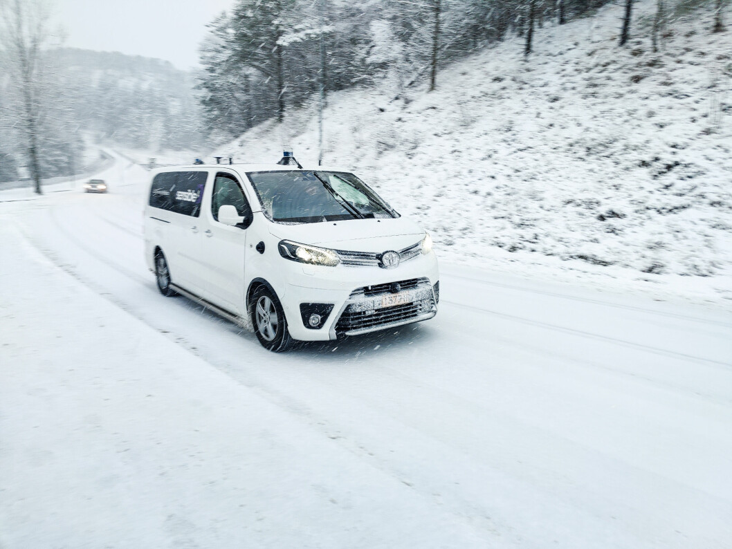 SELVKJØRENDE: Toyotas biler med programvare fra finske Sensible 4 får kjørt seg i Gjesdal for tiden. Foto: Sensible 4.