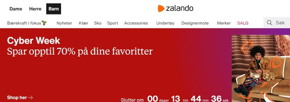 Zalando velger AWS. (Skjermdump: Zalando) Zalando velger AWS. (Skjermdump: Zalando)