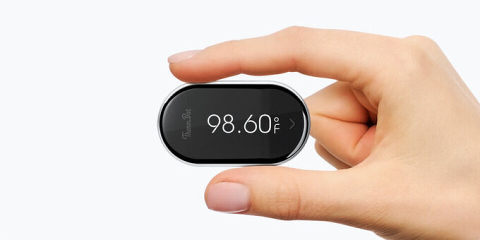 TMP: Rask infrarød temperaturmåling med telefonen (Foto: Kickstarter/The Thermometer)