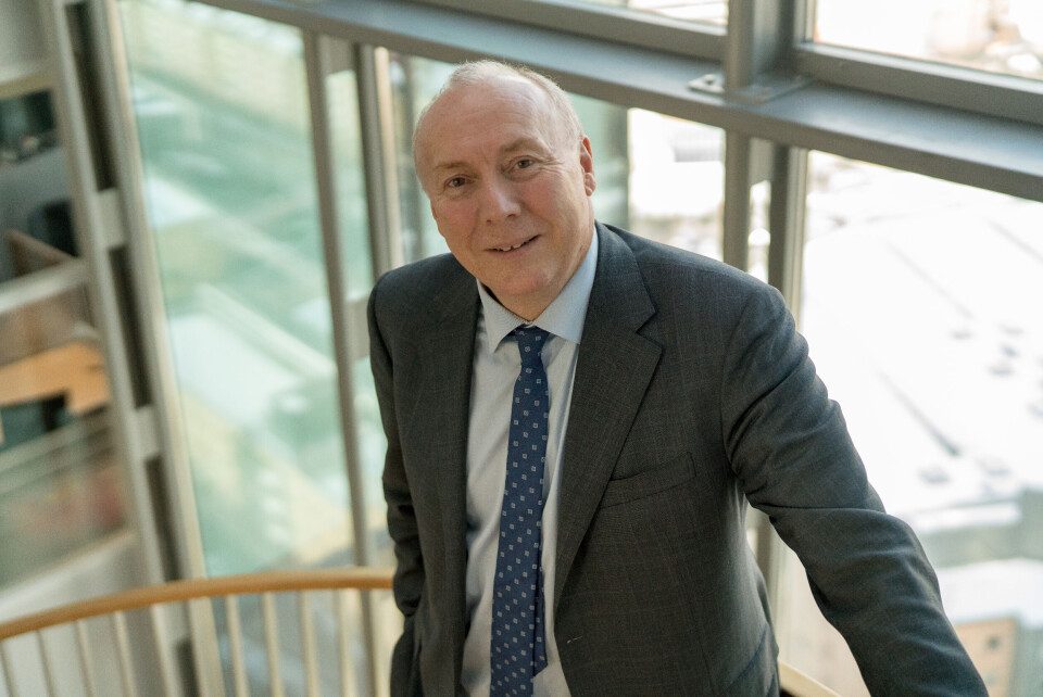 ANSETTER: Konsulentselskapet Sopra Steria åpner nytt regionskontor i Drammen. Nå er selskapets administrerende direktør, Kjetil Rusti, på utkikk etter dyktige drammensere. (Foto: Toralv Østvang)