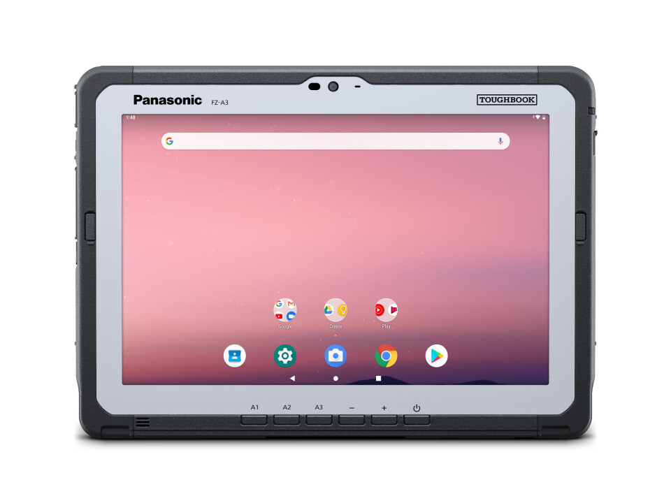 KNALLSKJERM: Skjermen er meget lyssterk og funker godt i all slags vær. (Foto: Panasonic) KNALLSKJERM: Skjermen er meget lyssterk og funker godt i all slags vær. (Foto: Panasonic)