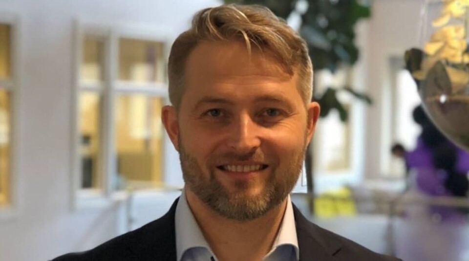 NY STILLING: Lars Setsaa ble utnevnt til stillingen den 2. mars, og startet på dagen. (Foto: Telia Norge)