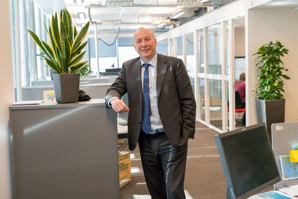 DRIFT: Sopra Steria, her ved administrerende direktør Kjell Rusti, skal drifte skatteinnkrevingssystemet SOFIE. (Foto: Toralv Østvang) DRIFT: Sopra Steria, her ved administrerende direktør Kjell Rusti, skal drifte skatteinnkrevingssystemet SOFIE. (Foto: Toralv Østvang)
