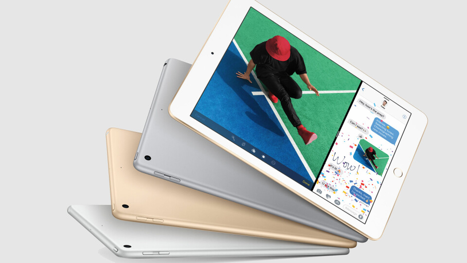 FAMILIEN: Apple har oppgradert iPad-familien med en rimeligere 9,7-tommers innstegsmodell. (Foto: Apple)