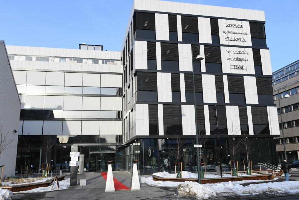 HOVEDKONTOR: IBM har flyttet hovedkontor i Norge til Lakkegaten 53 på Tøyen, eller er det Grønland. I Innovasjonssenteret i første etasje skal partnere komme sammen for å skape nye løsninger.