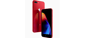 Rød iPhone 8