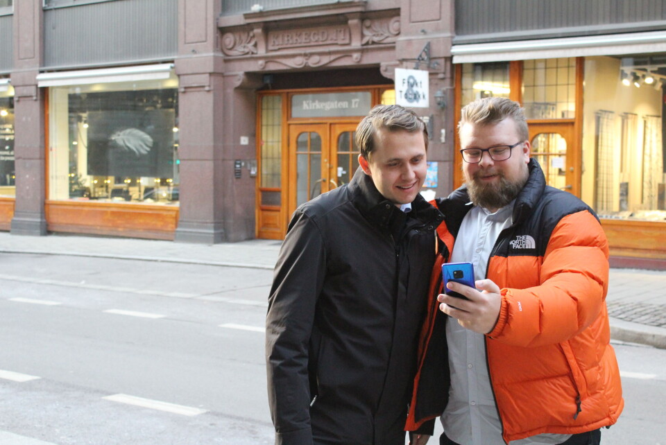 Hverdagsbank: Den nye mobilbanken vil være enkel og oversiktlig. (Foto: Stine Hagen) Hverdagsbank: Den nye mobilbanken vil være enkel og oversiktlig. (Foto: Stine Hagen)