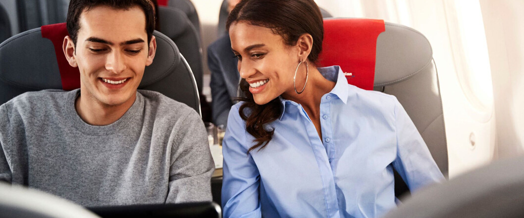 PÅ NETT I LUFTA: Norwegian utvider sin wifi-satsing til interkontinentale ruter. (Foto: Norwegian) PÅ NETT I LUFTA: Norwegian utvider sin wifi-satsing til interkontinentale ruter. (Foto: Norwegian)