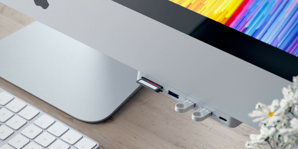 USB C: Ikke strømførende. (Foto: Satechi) USB C: Ikke strømførende. (Foto: Satechi)
