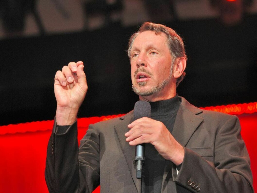 MENNESKELIG SVIKT: Oracle-sjef Larry Ellison slåss mot menneskelig svikt og lanserer «verdens første selvkjørende database-løsning». (Arkivfoto: Oracle via IDGs nyhetstjeneste)