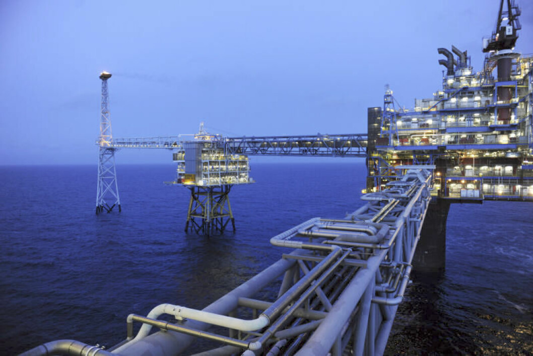 IOT I NORDSJØEN: Oljeinstallasjonene i Nordsjøen bruker nå Tingenes Internett-teknologi for å effektivisere. (Illustrasjonsfoto: Arkiv)