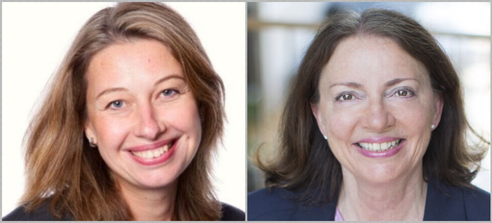 ODA-PRISEN 2017: Silvija Seres (t.v.) og konsulentselskapet Sopra Steria (her representert av Solfrid Skilbrigt) har mottatt Oda-Prisen for henholdsvis Person og Organisasjon. Pressefoto ODA-PRISEN 2017: Silvija Seres (t.v.) og konsulentselskapet Sopra Steria (her representert av Solfrid Skilbrigt) har mottatt Oda-Prisen for henholdsvis Person og Organisasjon. Pressefoto