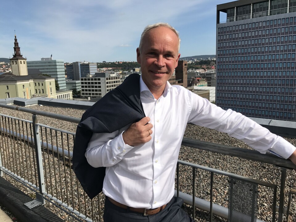 OLJESMURT: Finansminister Jan Tore Sanner legger opp til en oljepengebruk på 402,6 milliarder kroner i revidert nasjonalbudsjett. (Foto: Michael Oreld)