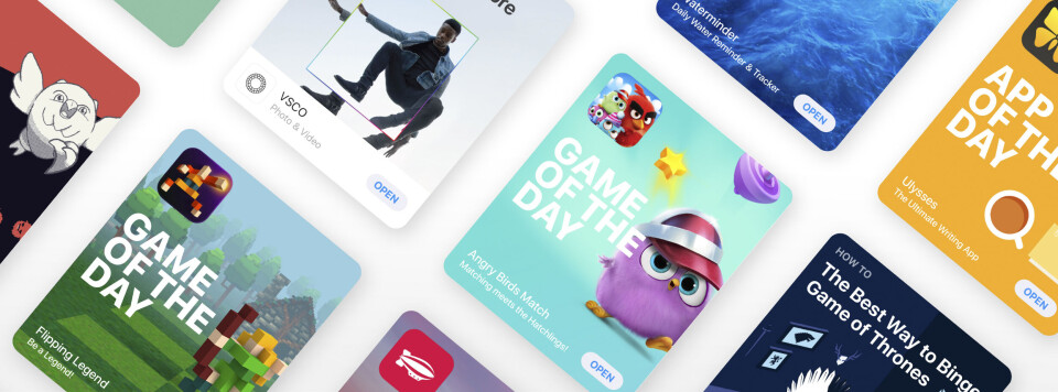 APPSALGET: Apple selger IOS-apper for milliarder av kroner. (Foto: Apple) APPSALGET: Apple selger IOS-apper for milliarder av kroner. (Foto: Apple)